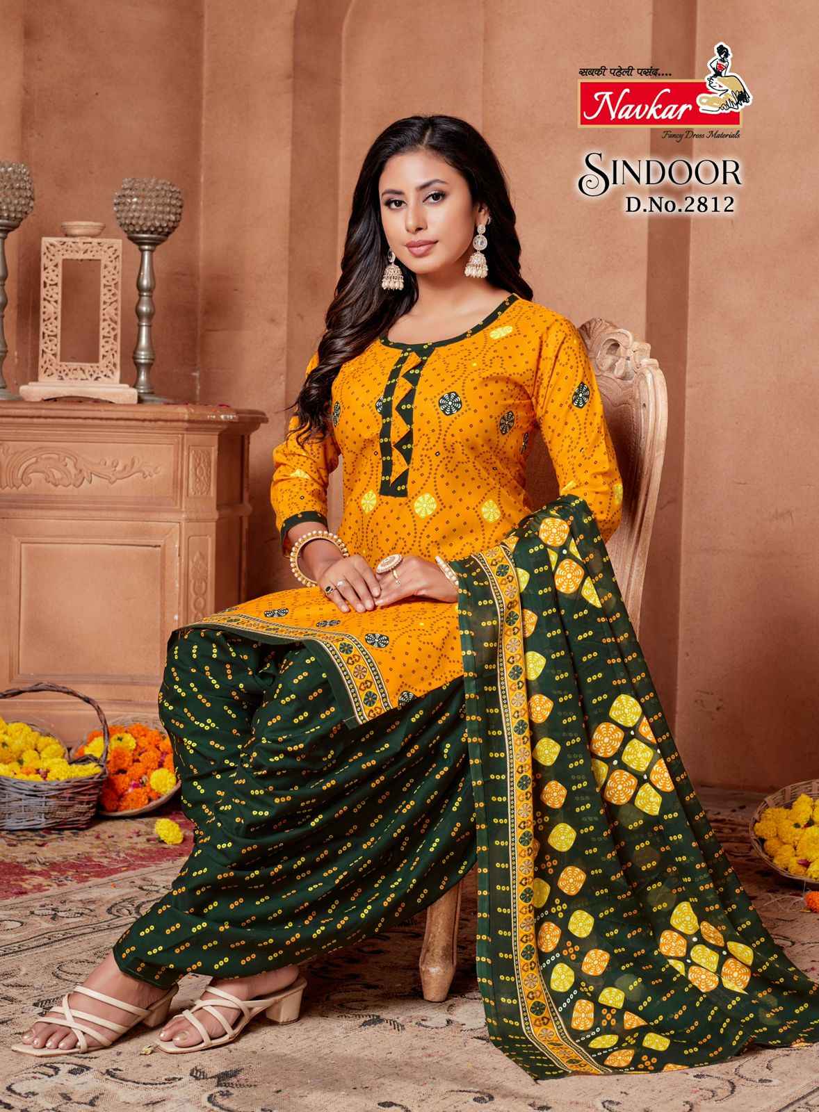 Navkar Sindoor Vol 28 Cotton With Inner Readymade Suits Wholesale Price ( 16 Pcs Catalogue )