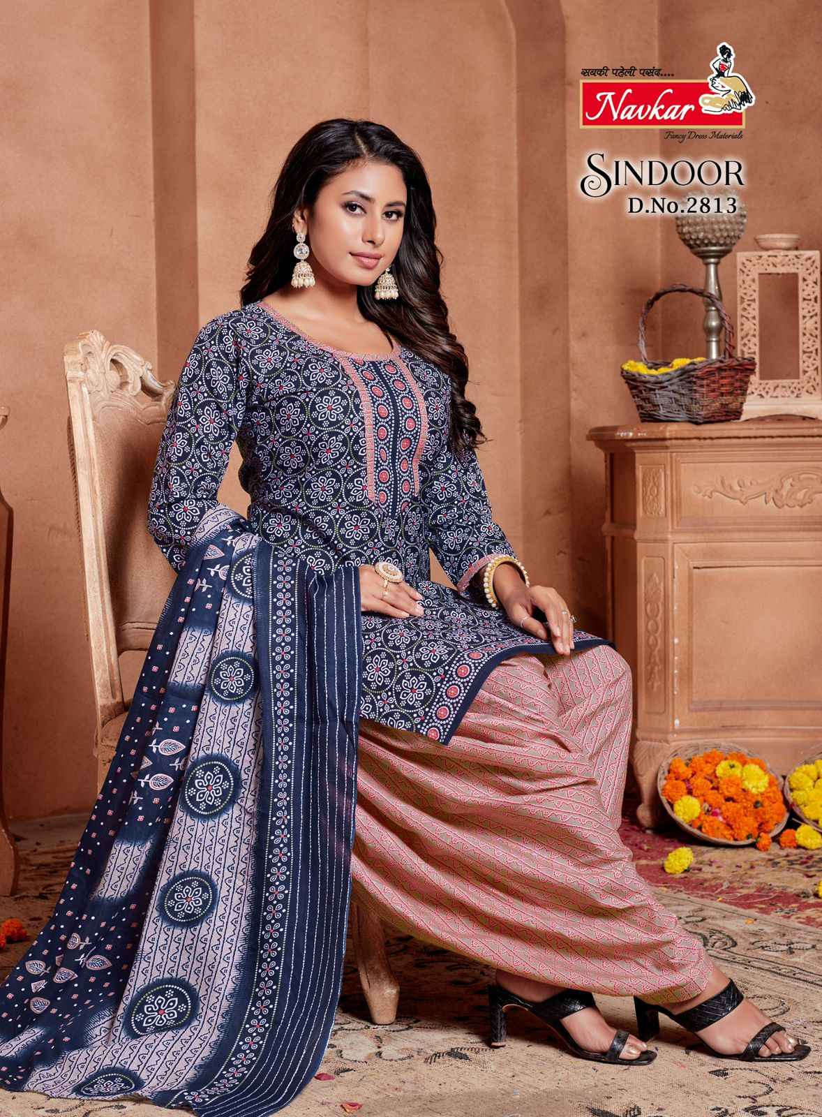 Navkar Sindoor Vol 28 Cotton With Inner Readymade Suits Wholesale Price ( 16 Pcs Catalogue )