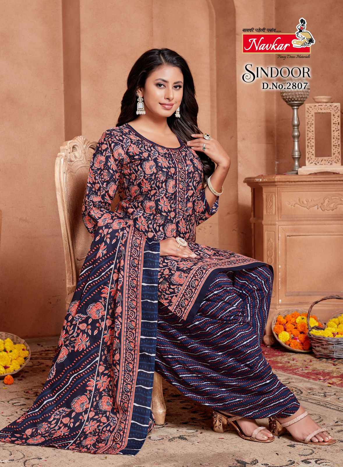 Navkar Sindoor Vol 28 Cotton With Inner Readymade Suits Wholesale Price ( 16 Pcs Catalogue )