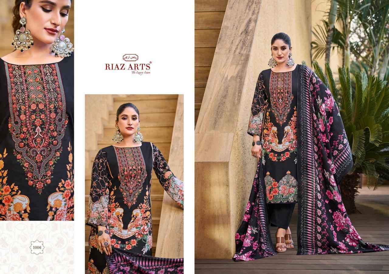 Riaz Arts Ombre Wholesale Karachi Lawn Dress Material Online Shopping