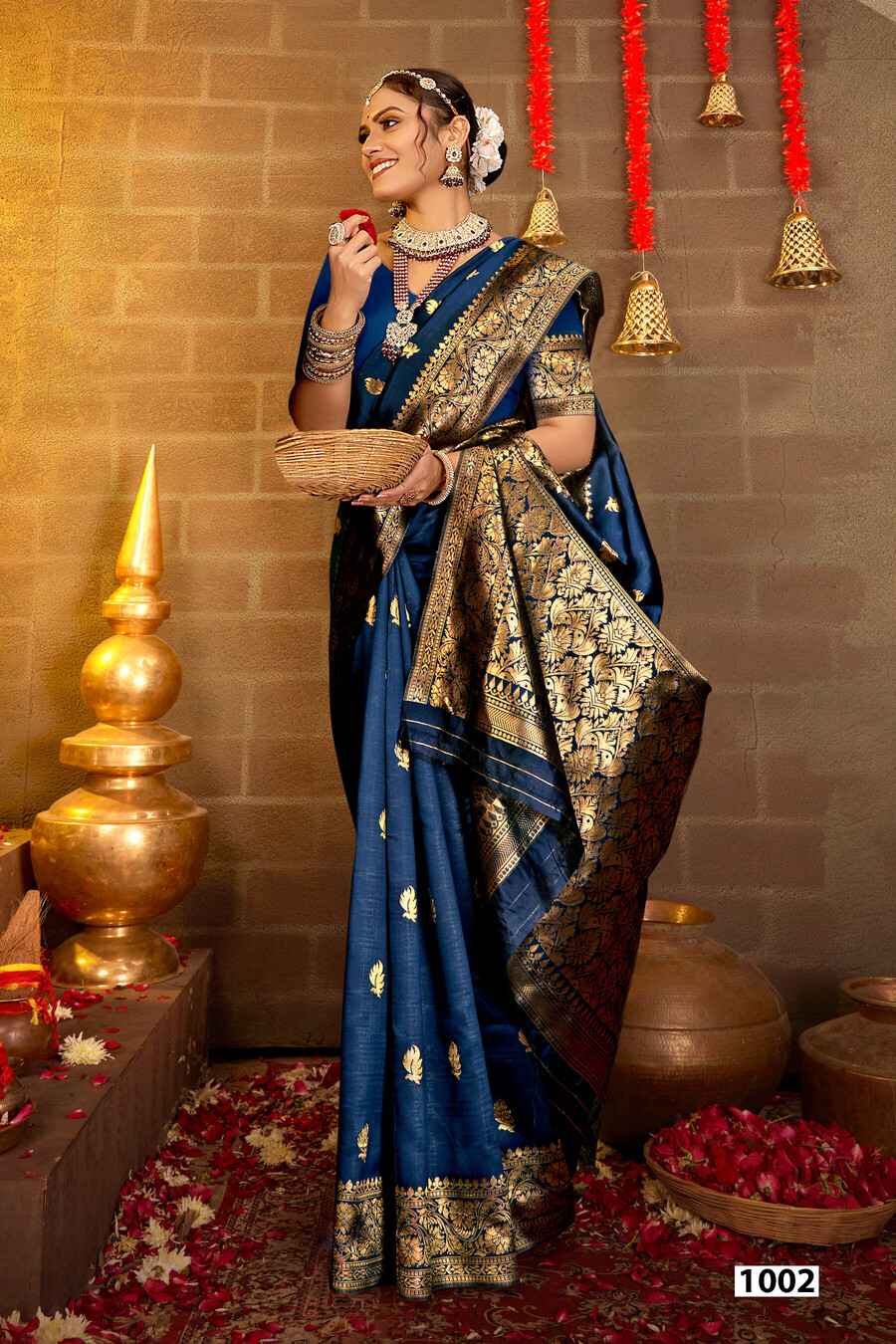 Saroj Khatta Meetha Silk Vol 3 Beautiful Festive wear Silk Saree ( 6 Pcs Catalogue )