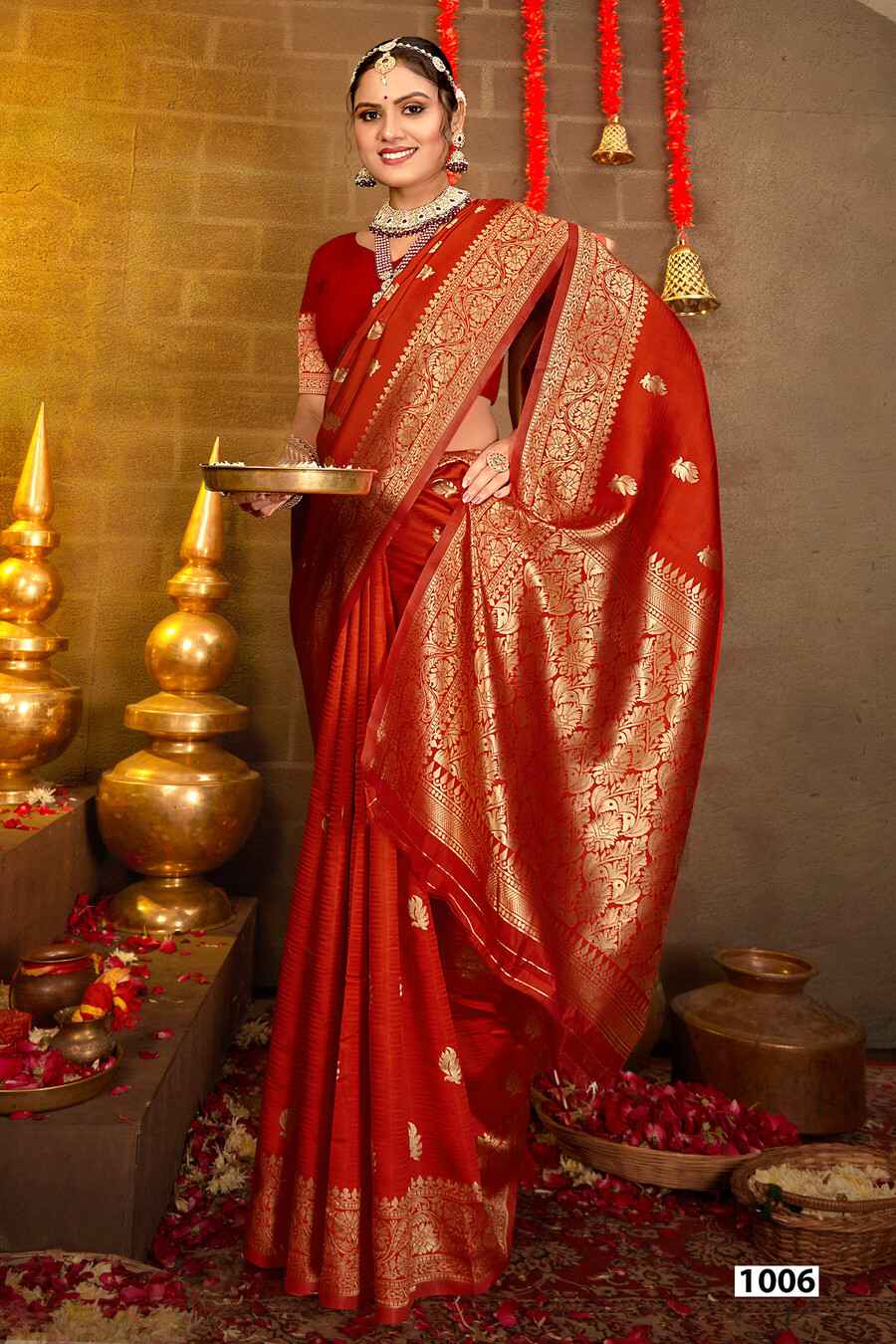 Saroj Khatta Meetha Silk Vol 3 Beautiful Festive wear Silk Saree ( 6 Pcs Catalogue )