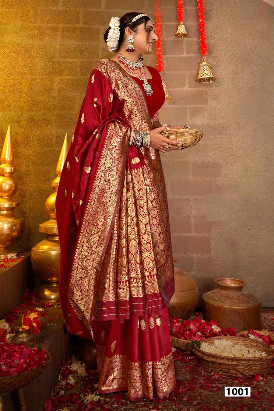Saroj Khatta Meetha Silk Vol 3 Beautiful Festive wear Silk Saree ( 6 Pcs Catalogue )