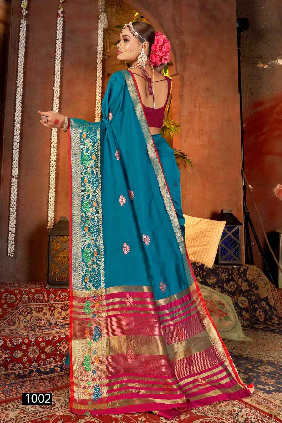 Saroj Shivaa Silk Vol 1 Festive Wear Silk Sarees ( 6 Pcs Catalogue )