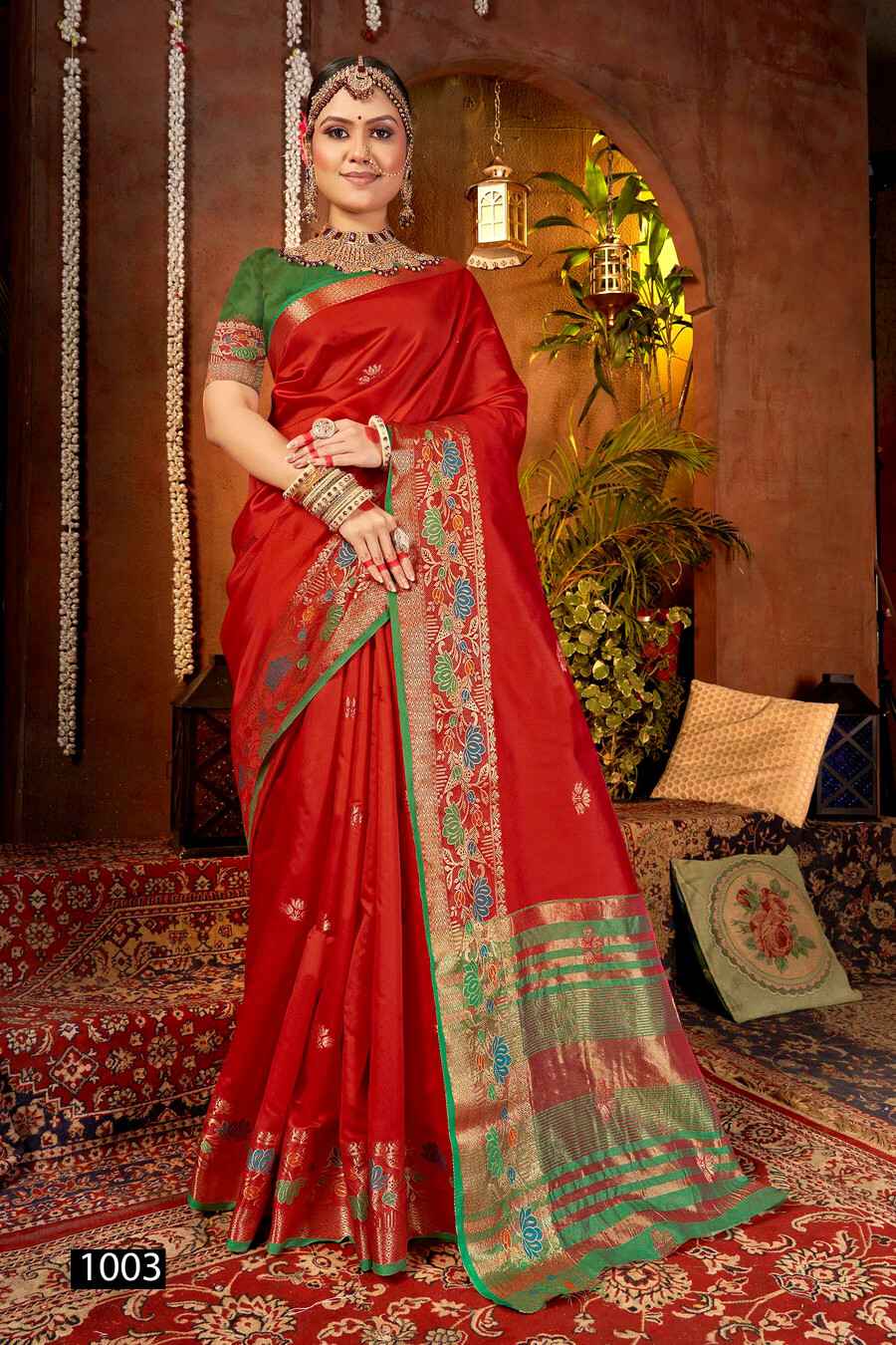 Saroj Shivaa Silk Vol 1 Festive Wear Silk Sarees ( 6 Pcs Catalogue )