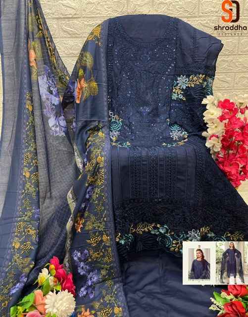 Shraddha Designer Mariya B Nx Vol 2 Wholesale Cotton Dress Material ( 4 pcs Catalogue )
