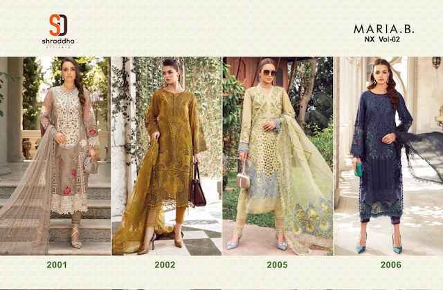 Shraddha Designer Mariya B Nx Vol 2 Wholesale Cotton Dress Material ( 4 pcs Catalogue )
