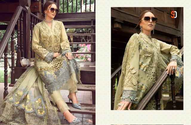 Shraddha Designer Mariya B Nx Vol 2 Wholesale Cotton Dress Material ( 4 pcs Catalogue )