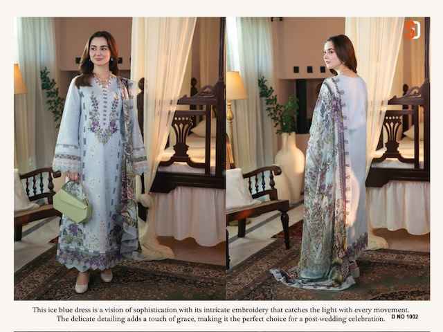 Shraddha Designer Ombre Wholesale Cotton Dress Material ( 4 pcs Catalogue )