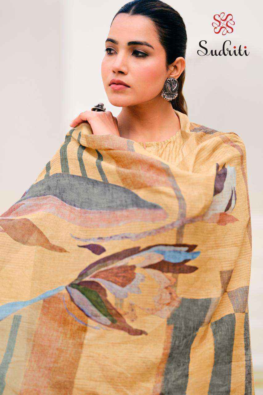 Sudriti Noor Fancy Handwork Pure Cotton Dress Material ( 6 Pcs Catalogue )