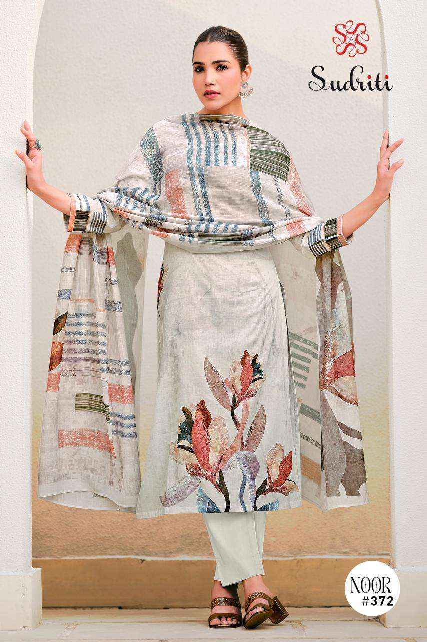 Sudriti Noor Fancy Handwork Pure Cotton Dress Material ( 6 Pcs Catalogue )