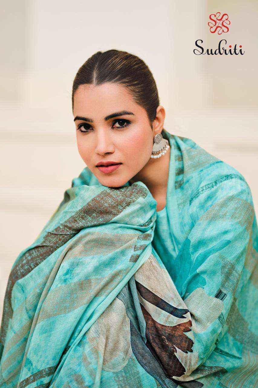 Sudriti Noor Fancy Handwork Pure Cotton Dress Material ( 6 Pcs Catalogue )