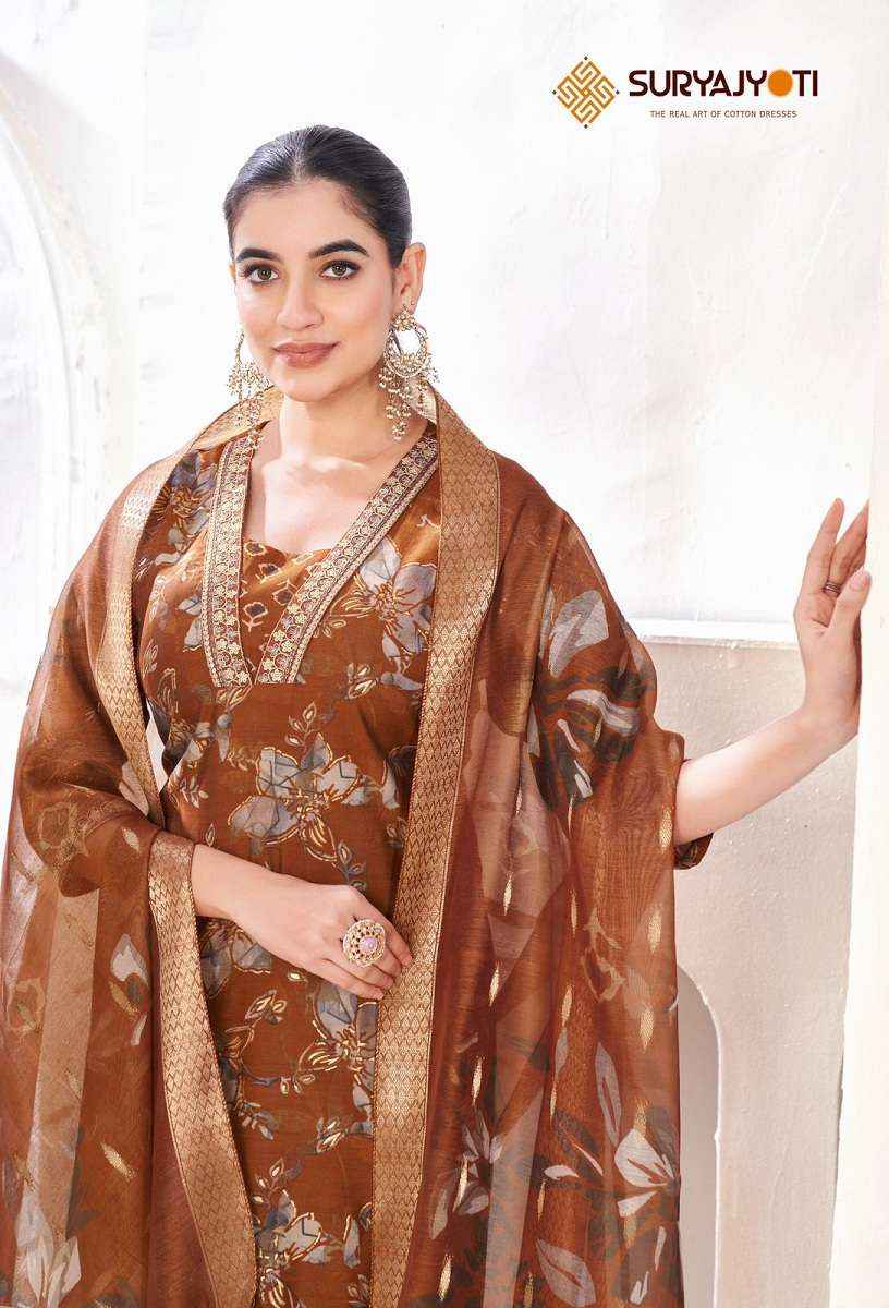Suryajyoti Karla Vol 1 Readymade Pure Modal Suits ( 8 Pcs Catalogue )