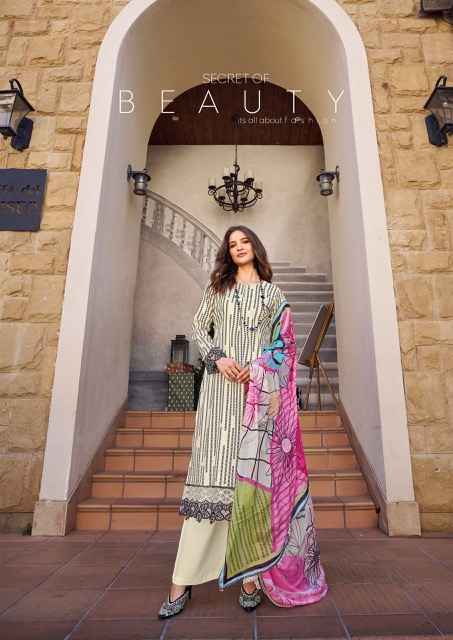 The Hermitage Shop Maham Jam Satin Dress Material Wholesale Price ( 6 Pcs Catalog )