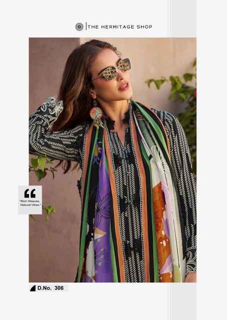 The Hermitage Shop Maham Jam Satin Dress Material Wholesale Price ( 6 Pcs Catalog )