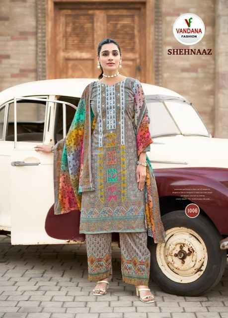 Vandana Fashion Shehnaaz Vol 1 Wholesale Cotton Dress Material ( 8 pcs Catalogue )