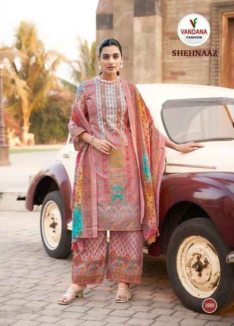 Vandana Fashion Shehnaaz Vol 1 Wholesale Cotton Dress Material ( 8 pcs Catalogue )