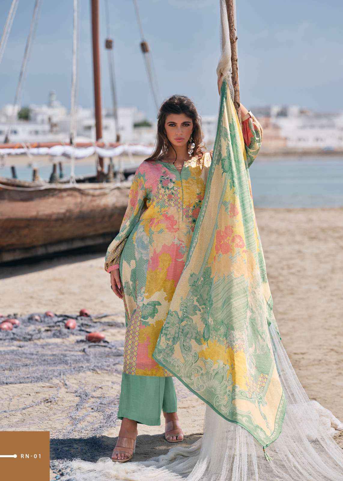 Varsha Fashion Roshnika Wholesale Ladies Dress Material ( 5 Pcs Catalogue )