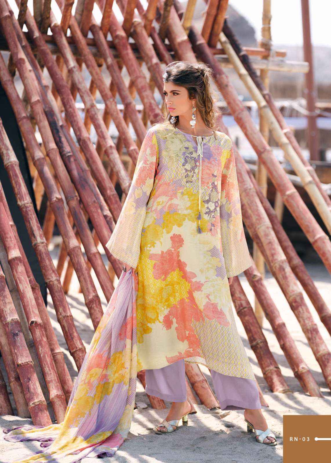 Varsha Fashion Roshnika Wholesale Ladies Dress Material ( 5 Pcs Catalogue )