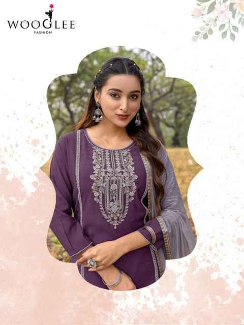 Wooglee Fashion Moksha Wholesale Viscouse Kurti Combo ( 5 pcs Catalogue )