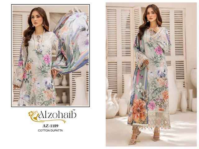 Al zohaib Sakina Coton Wholesale Pakistani Suits ( 5 pcs Catalogue )