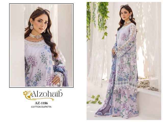 Al zohaib Sakina Coton Wholesale Pakistani Suits ( 5 pcs Catalogue )