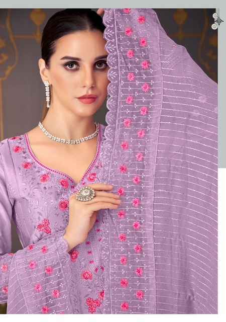 Alok Sobia Viscouse Rayon Salwar Kameez - Wholesale Factory ( 4 pcs Catalogue )