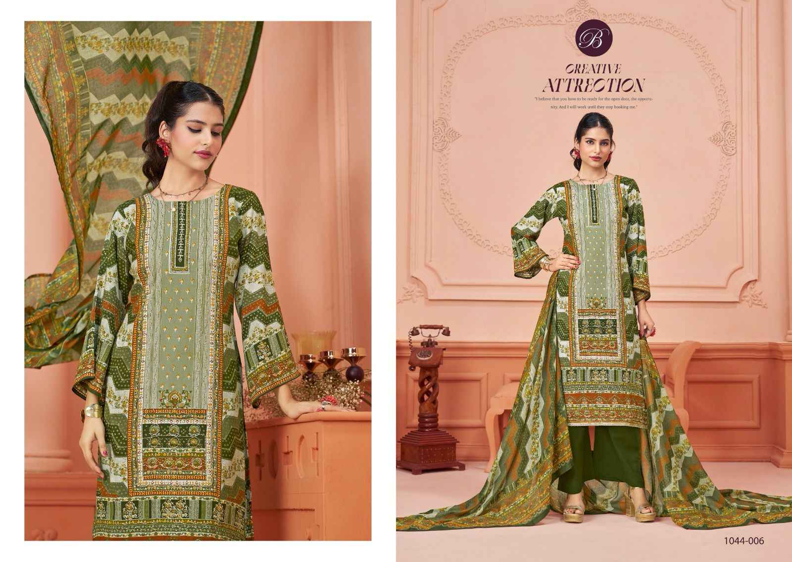 Belliza Designer Afreen Wholesale Viscouse Reyon Suits ( 6 pcs Catalogue )