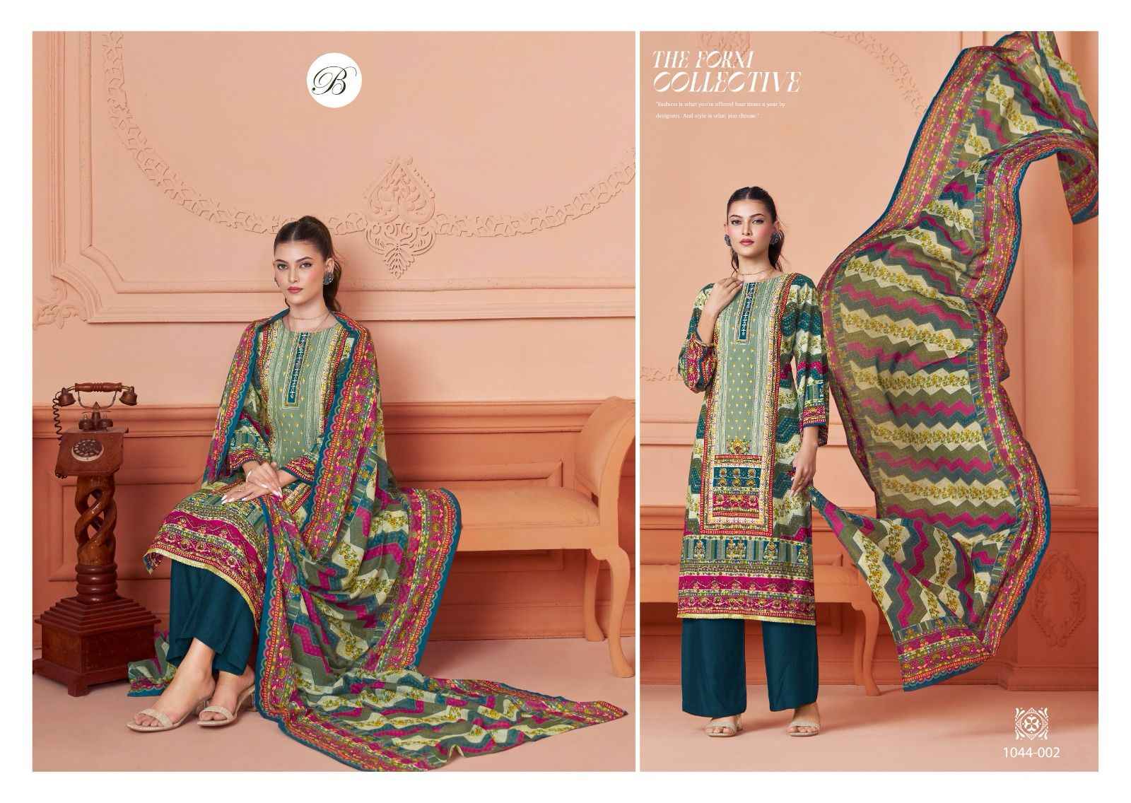 Belliza Designer Afreen Wholesale Viscouse Reyon Suits ( 6 pcs Catalogue )
