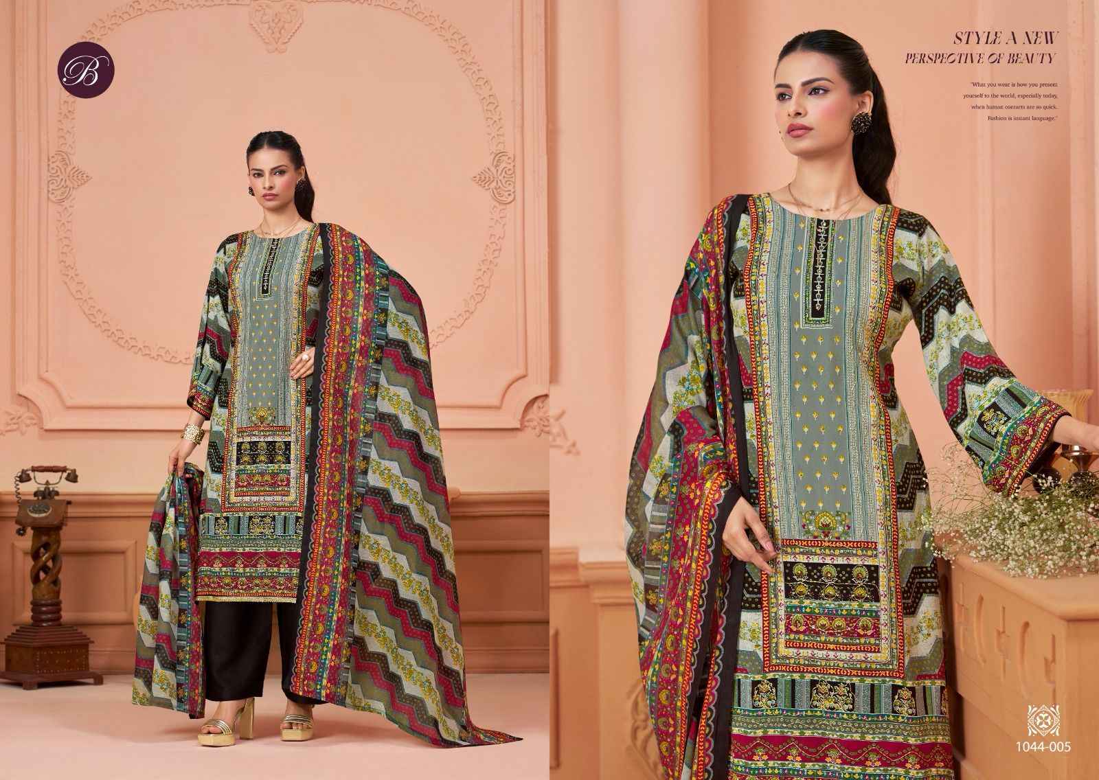 Belliza Designer Afreen Wholesale Viscouse Reyon Suits ( 6 pcs Catalogue )