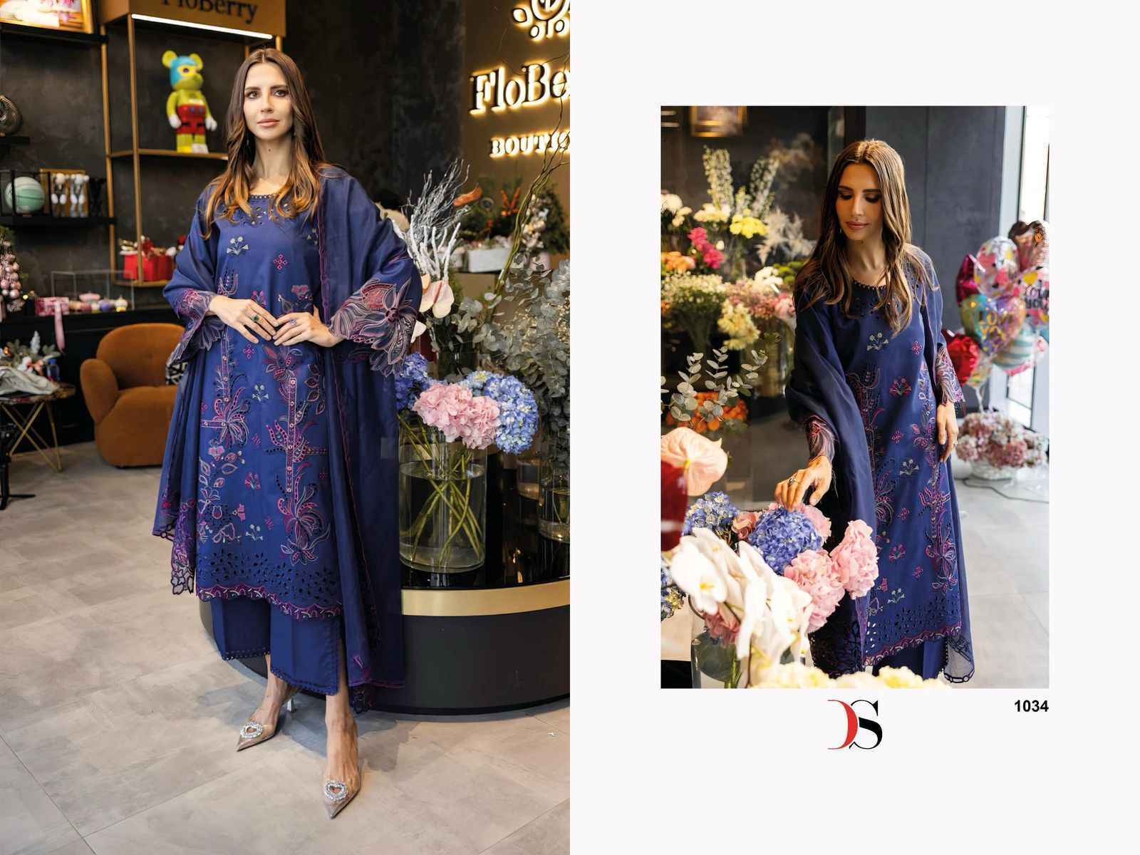Deepsy Qalamkar Vol-25 Cotton Pakistani Suits New Collection (6 pcs Catalogue)