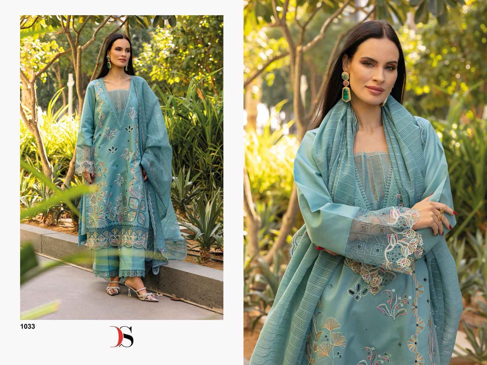 Deepsy Qalamkar Vol-25 Cotton Pakistani Suits New Collection (6 pcs Catalogue)