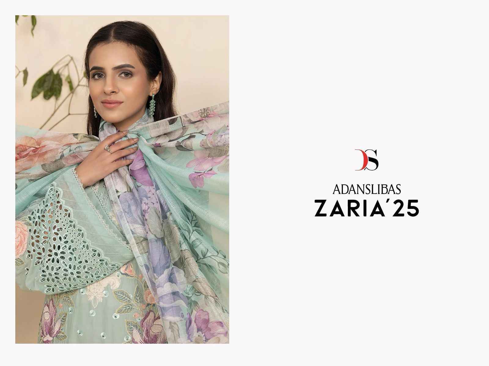 Deepsy Suits Adanslibas Zaria Vol 25 Cotton Pakistani Suits - Wholesale Factory ( 6 pcs Catalogue )