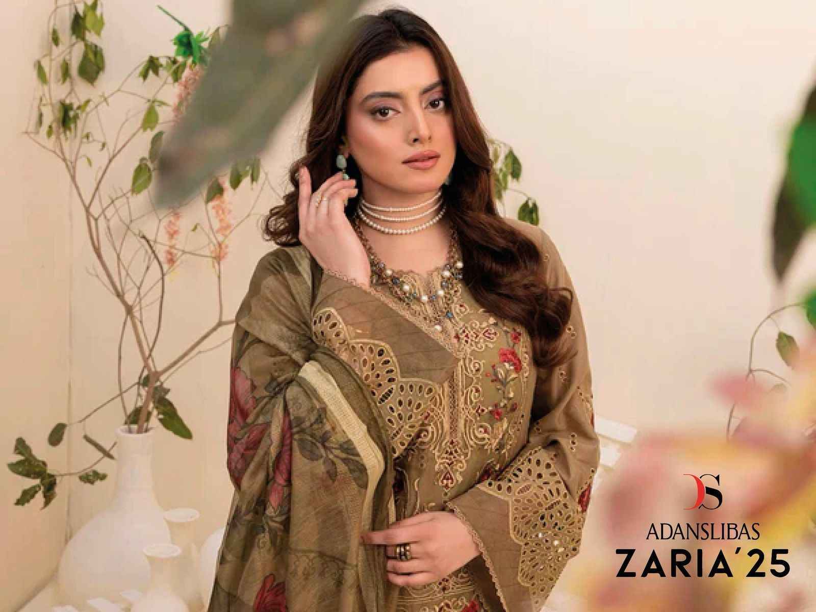 Deepsy Suits Adanslibas Zaria Vol 25 Cotton Pakistani Suits - Wholesale Factory ( 6 pcs Catalogue )
