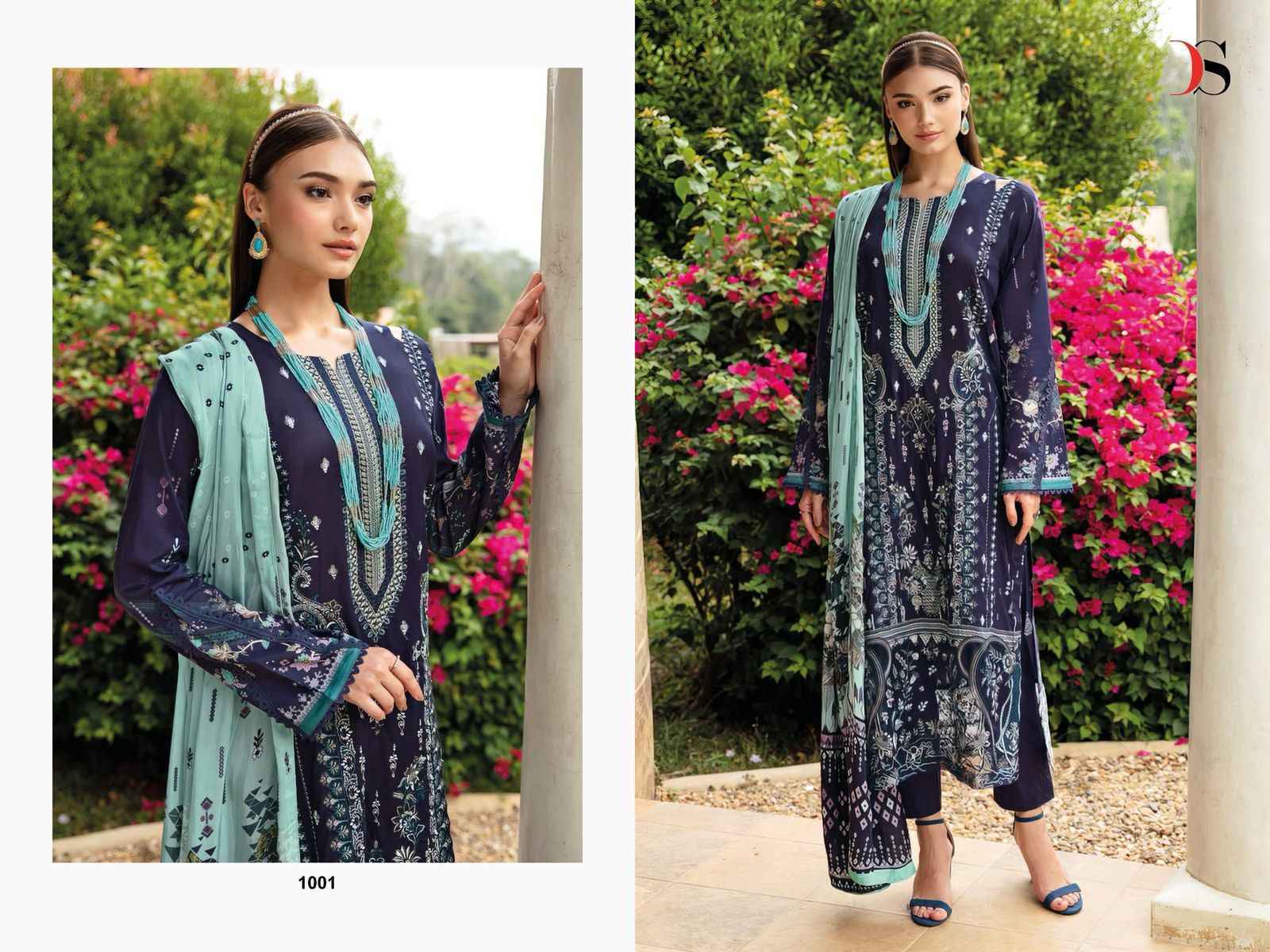 Deepsy Suits Cheveron Vol 14 Cotton Pakistani Suits Wholesale Price ( 8 pcs Catalogue )