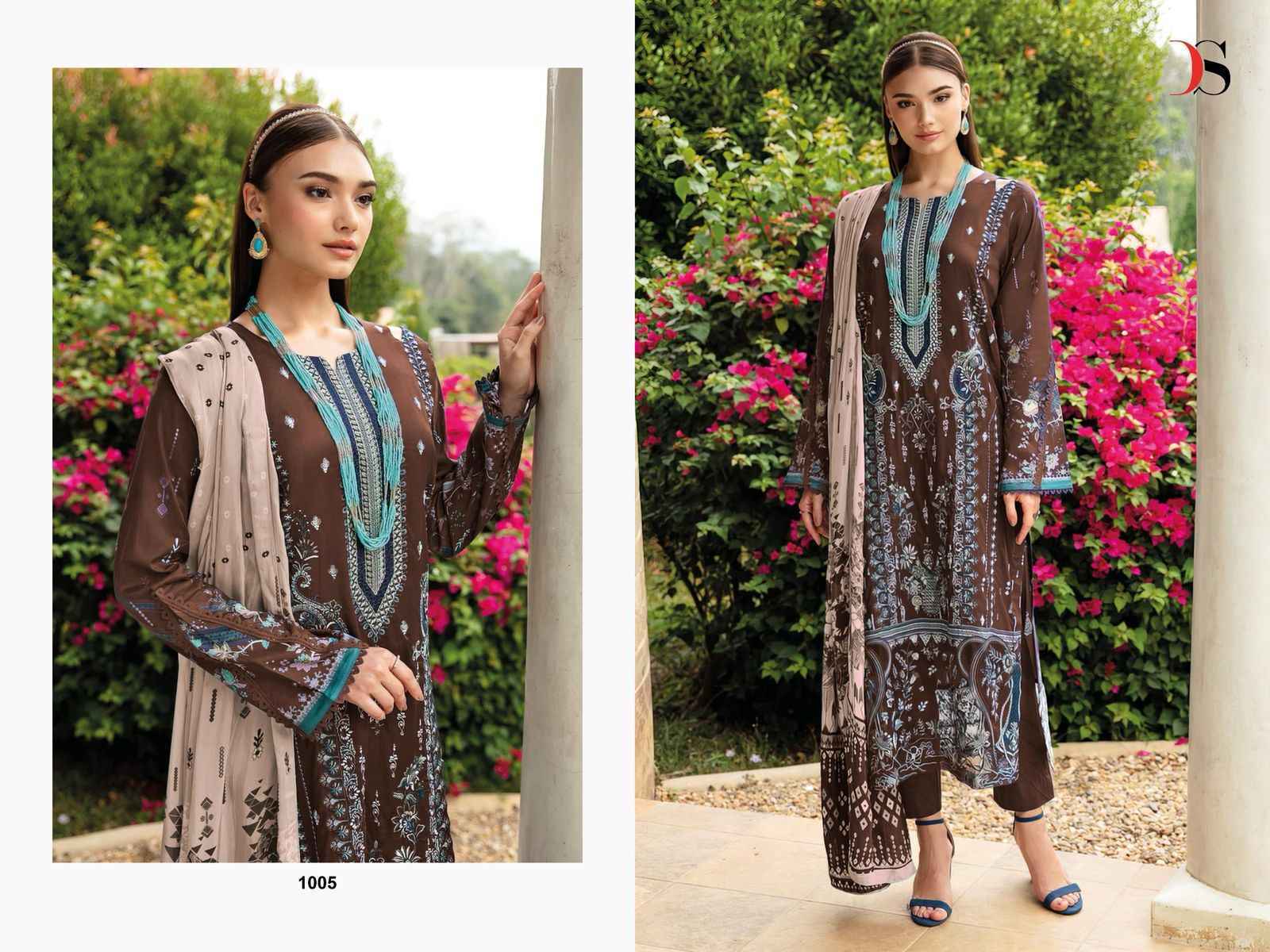 Deepsy Suits Cheveron Vol 14 Cotton Pakistani Suits Wholesale Price ( 8 pcs Catalogue )