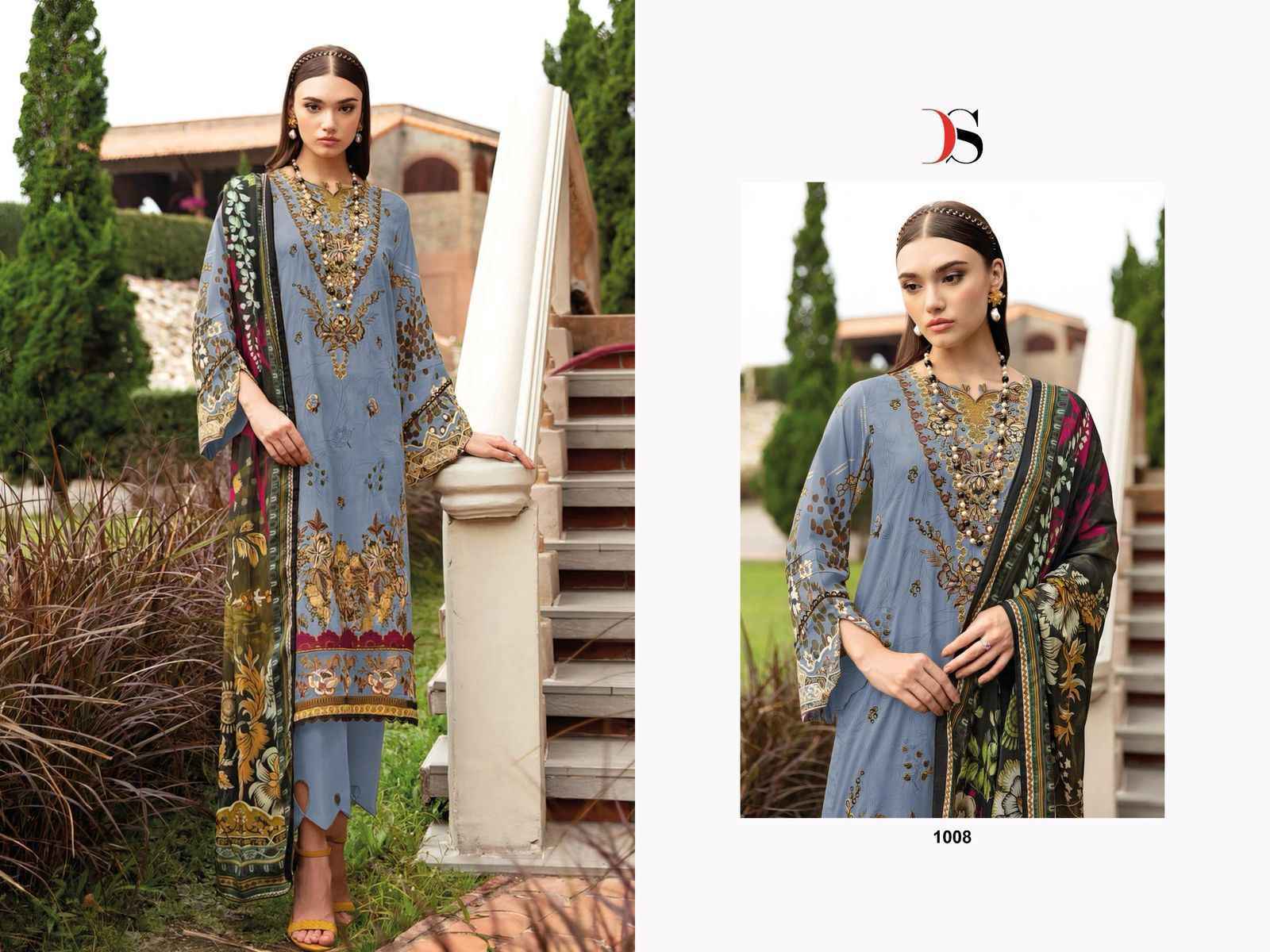 Deepsy Suits Cheveron Vol 14 Cotton Pakistani Suits Wholesale Price ( 8 pcs Catalogue )