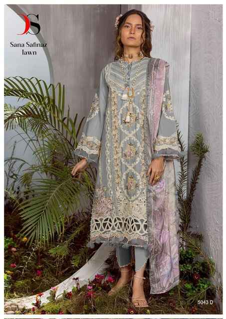 Deepsy Suits Sana Safinaz Lawn Cotton Pakistani Suits ( 4 pcs Catalogue )