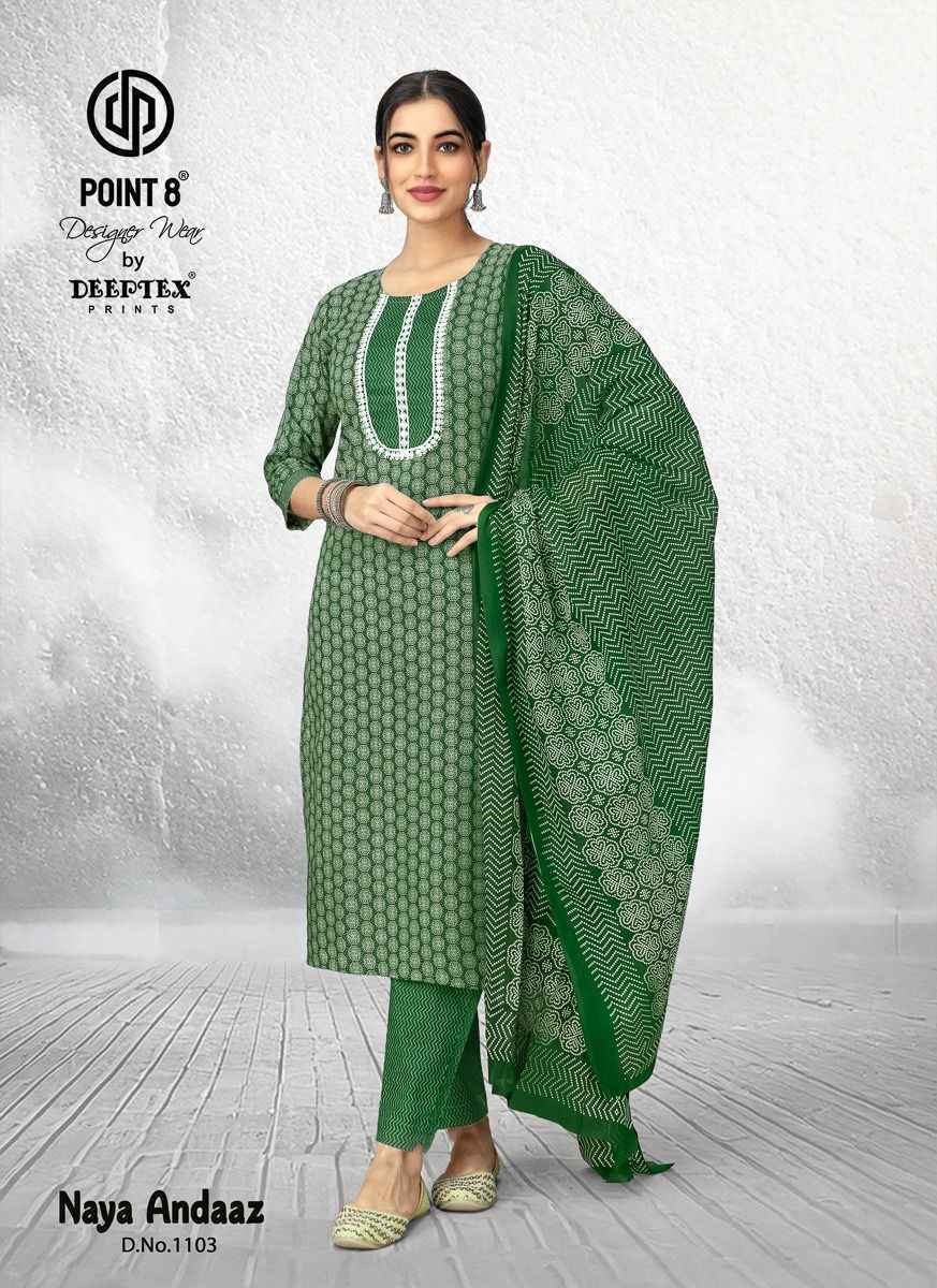 Deeptex Prints Naya Andaaz Vol 11 - Cotton Readymade Suits Wholesale Price (10 pcs Catalogue)