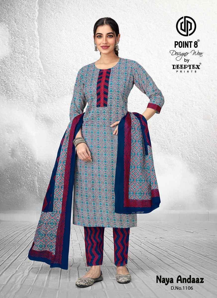 Deeptex Prints Naya Andaaz Vol 11 - Cotton Readymade Suits Wholesale Price (10 pcs Catalogue)