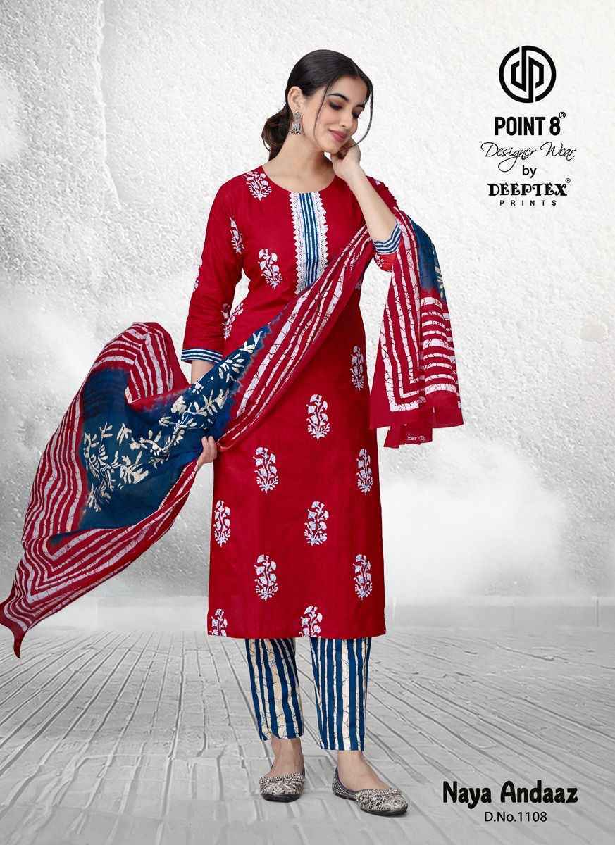 Deeptex Prints Naya Andaaz Vol 11 - Cotton Readymade Suits Wholesale Price (10 pcs Catalogue)