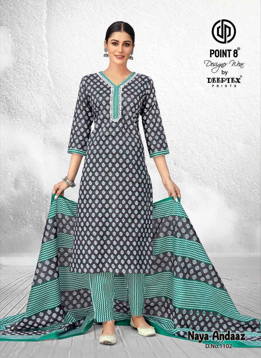 Deeptex Prints Naya Andaaz Vol 11 - Cotton Readymade Suits Wholesale Price (10 pcs Catalogue)