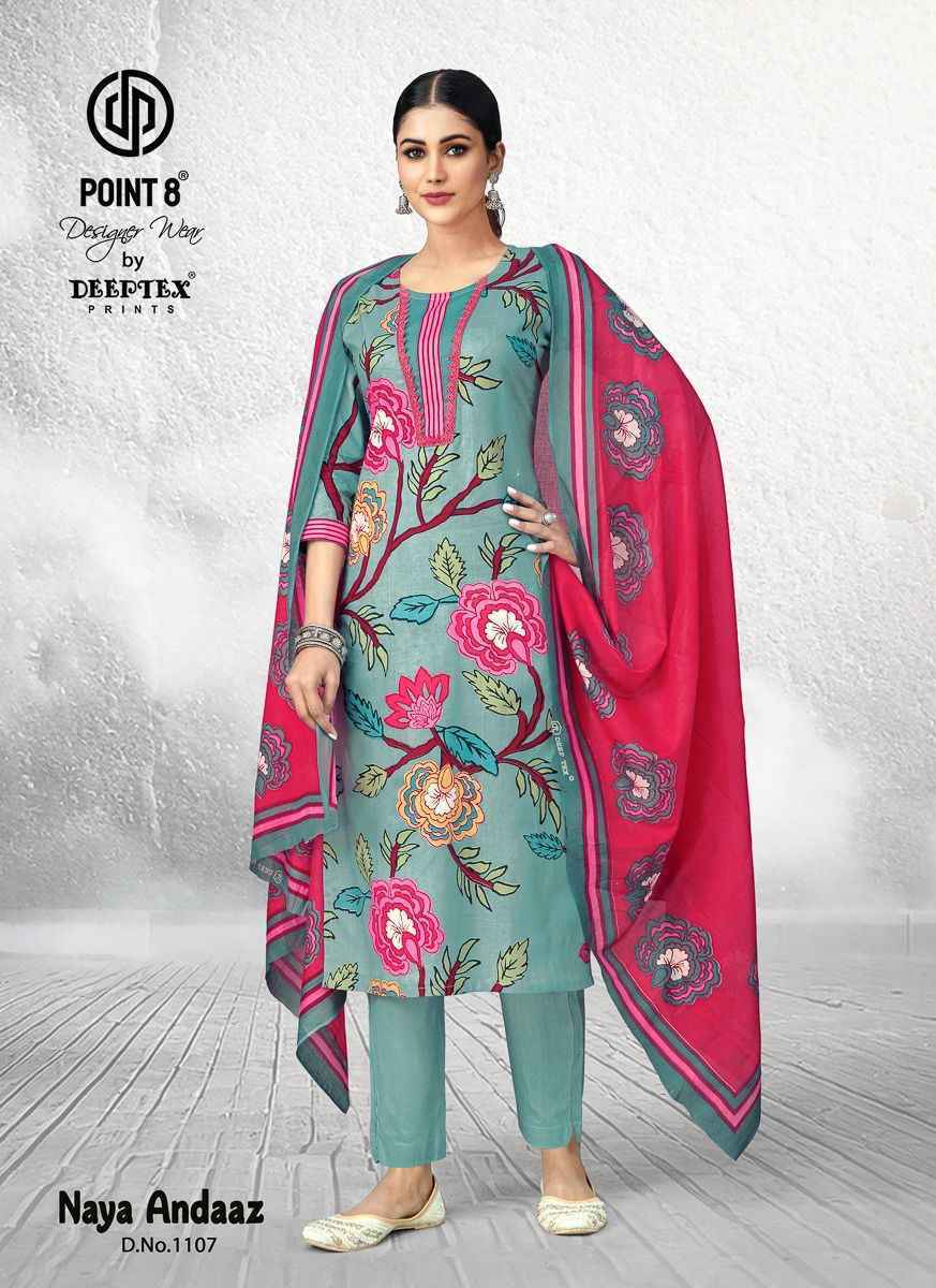 Deeptex Prints Naya Andaaz Vol 11 - Cotton Readymade Suits Wholesale Price (10 pcs Catalogue)