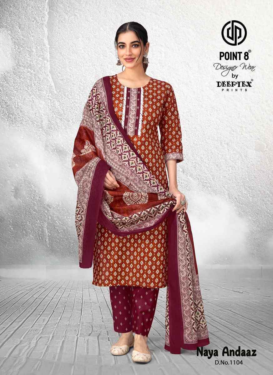 Deeptex Prints Naya Andaaz Vol 11 - Cotton Readymade Suits Wholesale Price (10 pcs Catalogue)