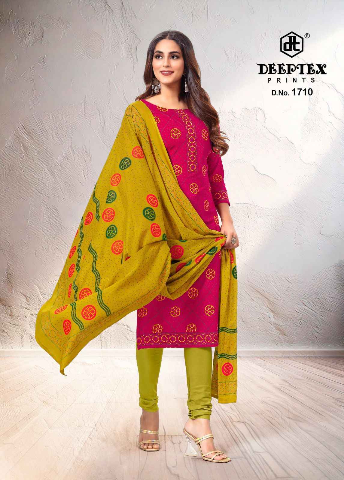 Deeptex Tradition Vol-17 Cotton Dress Material Wholesale Price (10 pcs Catalogue)