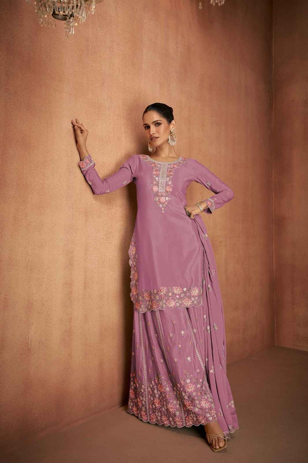 Gulkayra Designer Elvira Readymade Chinon Suit Wholesale Price ( 4 Pcs Catalog )