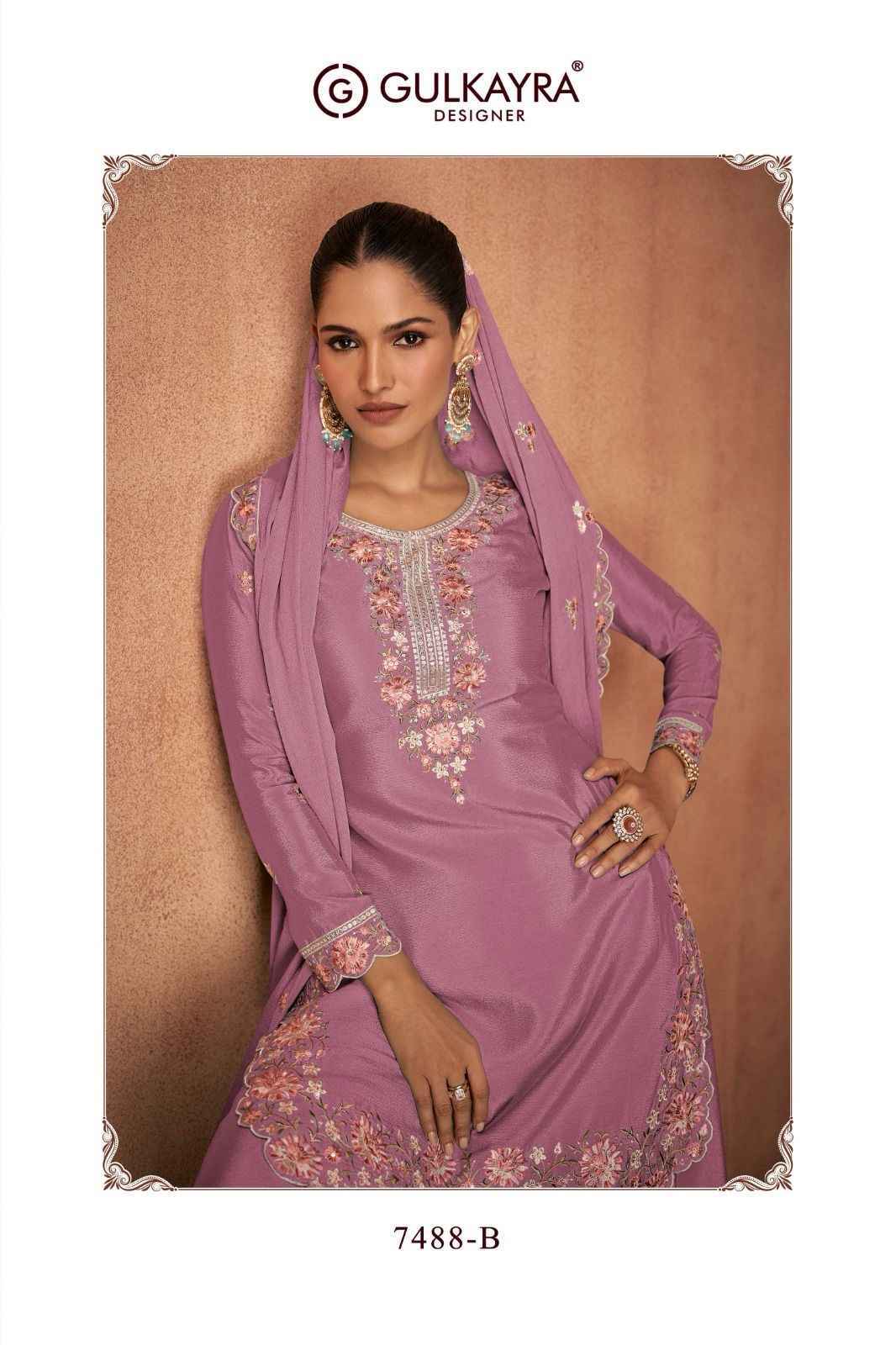 Gulkayra Designer Elvira Readymade Chinon Suit Wholesale Price ( 4 Pcs Catalog )