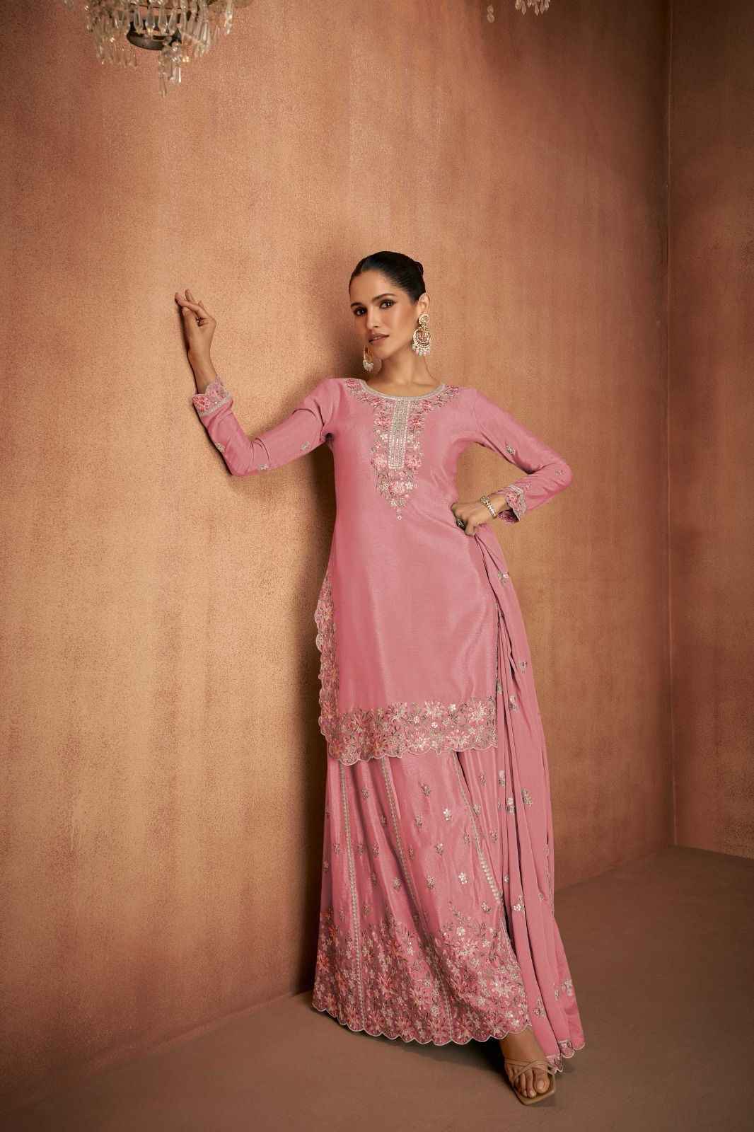 Gulkayra Designer Elvira Readymade Chinon Suit Wholesale Price ( 4 Pcs Catalog )