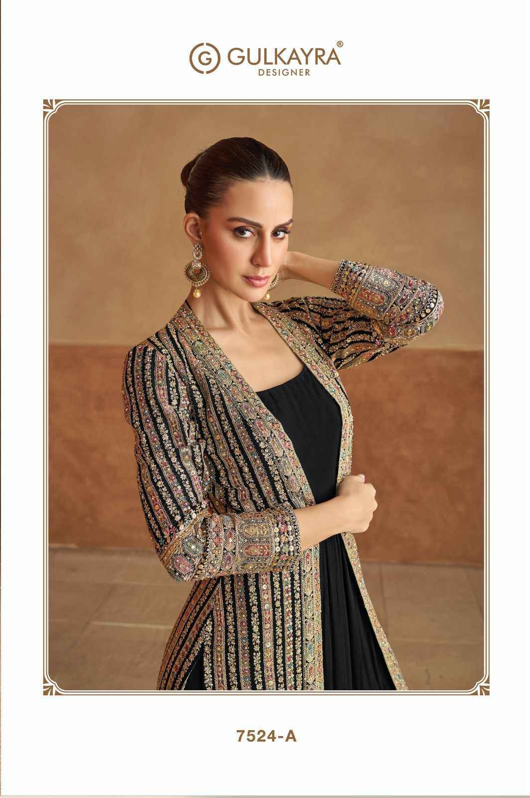 Gulkayra Designer Nabiya Readymade Georgette Dress Wholesale Price ( 4 Pcs Catalog )