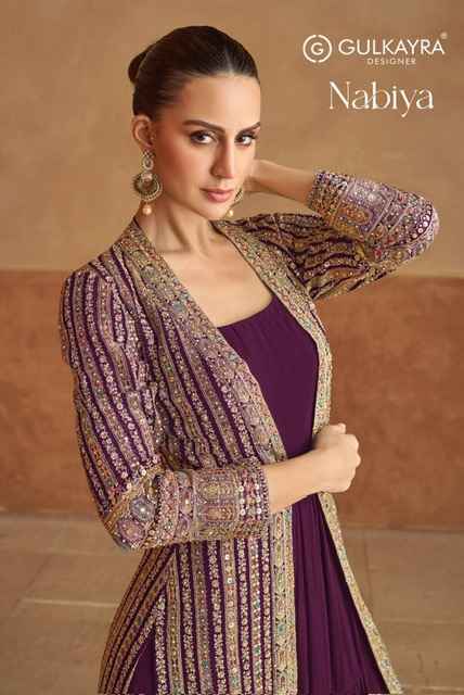 Gulkayra Designer Nabiya Readymade Georgette Dress Wholesale Price ( 4 Pcs Catalog )